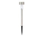 ACTIVER Lampa solrn, nerez, display
