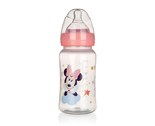 Lhev plastov se silikonovm dudlkem MINNIE 240 ml