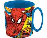 Hrnek plastov do mikrovlnky SPIDERMAN, 350ml