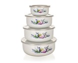 BANQUET Sada misek smalt LAVENDER, 8 ks