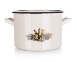 BANQUET Hrnec smaltovan LAVENDER 20 x 17 cm, 5 l