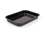 BANQUET Pek smaltovan CULINARIA Black 42 x 29 x 6 cm