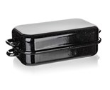 BANQUET Pek hranat smaltovan CULINARIA Black 35 cm, 2 dly