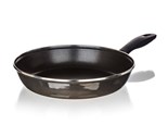 BANQUET Pnev smaltovan METALLIC Black 28 cm, s nepilnavm povrchem