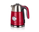 ACTIVER Konvice nerezov dvoustnn JUMPER 1,7 l, 1850-2200W, oton o 360st., nerez-erven