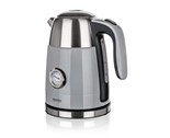 ACTIVER Konvice nerezov dvoustnn JUMPER 1,7 l, 1850-2200W, oton o 360st., nerez-ed