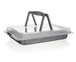 BANQUET  Plech s nepilnavm povrchem GRANITE 42 x 29 x 4,5 cm, s vkem