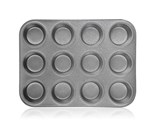 BANQUET  Forma na 12 muffin s nepilnavm povrchem GRANITE 35 x 26,5 x 3 cm