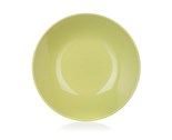 BANQUET Tal keramick hlubok AMANDE 21 cm, svtle zelen lesk