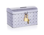 BANQUET Plechovka - kasika truhla 4KIDS 12,8 x 8,4 x 8,4 cm, bl