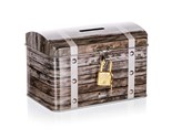 BANQUET Plechovka - kasika truhla 4KIDS 12,8 x 8,4 x 8,4 cm, hnd