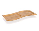BANQUET Podnos servrovac dlen BRILLANTE Bamboo 28 x 13,5 x 1,6 cm