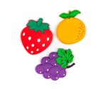 BANQUET Sada magnetek FRUITS, 3 ks, mix dekor