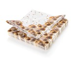 BANQUET Ubrousky 33 x 33 cm, sada 20 ks, Party balnky zlat/ stbrn