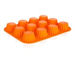 BANQUET Forma na 12 kok silikonov CULINARIA Orange 32 x 24 x 3,4 cm