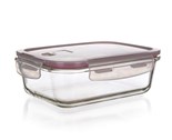 BANQUET Dza sklenn LORA 550 ml s vkem, bord