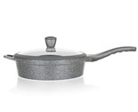 BANQUET Pnev hlubok s neplnavm povrchem a stkanm dnem GRANITE 28 cm, poklice