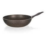 BANQUET Pnev WOK s nepilnavm povrchem PREMIUM Dark Brown 28 x 7,8 cm