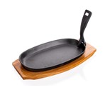 BANQUET Pnev litinov na devnm prknku GRADA 23 x 14 cm