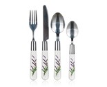 BANQUET Sada nerezovch pbor s plastovou rukojet LAVENDER, 24 ks