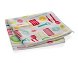 BRILANZ Utrka z mikrovlkna 40 x 40 cm, 250g/m2, s dekorem