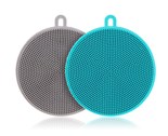 BRILANZ Sada silikonovch houbiek 11 cm, 2 ks, mix barev