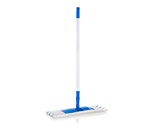 BRILANZ Mop ploch mikrovlkno s teleskopickou ty 120 cm, tmav modr