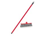BRILANZ Smetk s nsadou ECONOMY 30 cm s italskm zvitem, ty 120 cm, erven