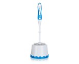 BRILANZ WC Souprava EXCLUSIVE 40 cm, s mkenou TPR rukojet, blo-svtlemodr