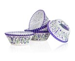 BANQUET Sada cukrskch kok LAVENDER 11,5 cm, 60 ks