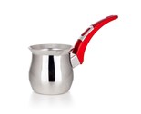 BANQUET Dezva nerezov VISTA Red 0,35 l, zaoblen rukoje