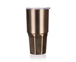 BANQUET Hrnek cestovn dvoustnn BRAVO 500 ml, zlat