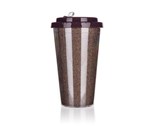 BANQUET Hrnek cestovn dvoustnn GLITTERS 500 ml, hnd