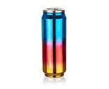 BANQUET Termoska BE COOL 430 ml, modro-erveno-zlat