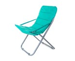 HAPPY GREEN Keslko skldac VARADERO 62 x 85 x 92 cm, modr, stbrn rm