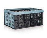 KEEEPER Pepravka plastov nosnost 16 kg, 48 x 35 x 23 cm, modr