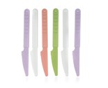 BANQUET Sada plastovch no CANDY 18,5 cm, 6 ks, mix barev