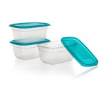 SUPER VALUE Sada plastovch dz SUPER VALUE 0,95 l, 3 ks, tyrkysov