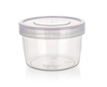 BANQUET Dza plastov hermetick kulat LARA 250 ml, prmr 9 cm, rov