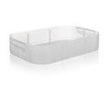 BANQUET Spodn vrstva k party boxu CULINARIA 42 x 28 x 8 cm, transparentn