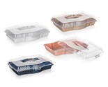 BANQUET Podnos plastov s vkem TASTY 44,5 x 34 x 10 cm, mix