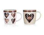 BANQUET Hrnek keramick CHOCO HEARTS 360 ml