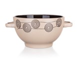 BANQUET Miska keramick s uchem SPIRLA 660 ml, krmov