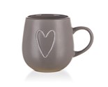 BANQUET Hrnek keramick HEART 500 ml, hnd