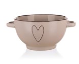 BANQUET Miska keramick HEART 660 ml, bov