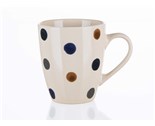 BANQUET Hrnek keramick DOTS 210 ml