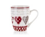 BANQUET Hrnek keramick KAREN 340 ml, srdce