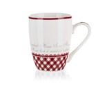 BANQUET Hrnek keramick KAREN 340 ml, kostka