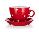 BANQUET lek s podlkem DOTS 290 ml, erven