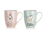 BANQUET Hrnek keramick UNICORN 340 ml, mix barev